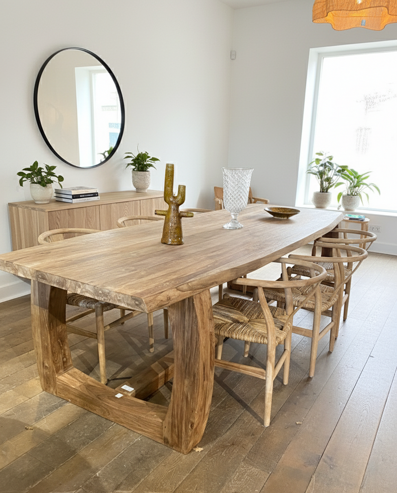 Table en teck : un choix élégant et durable pour votre salle à manger