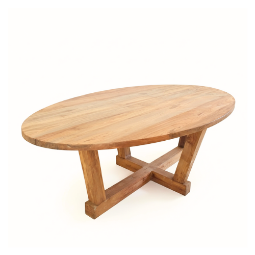 Table en Teck Ovale