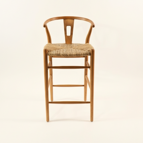 Tabouret en Teck KM2