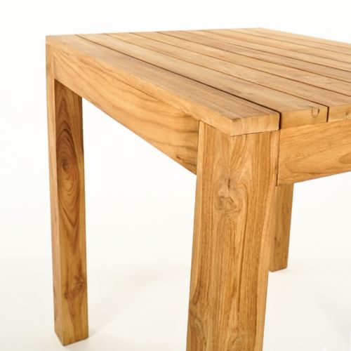 Mange-debout en Teck 120x70xH110