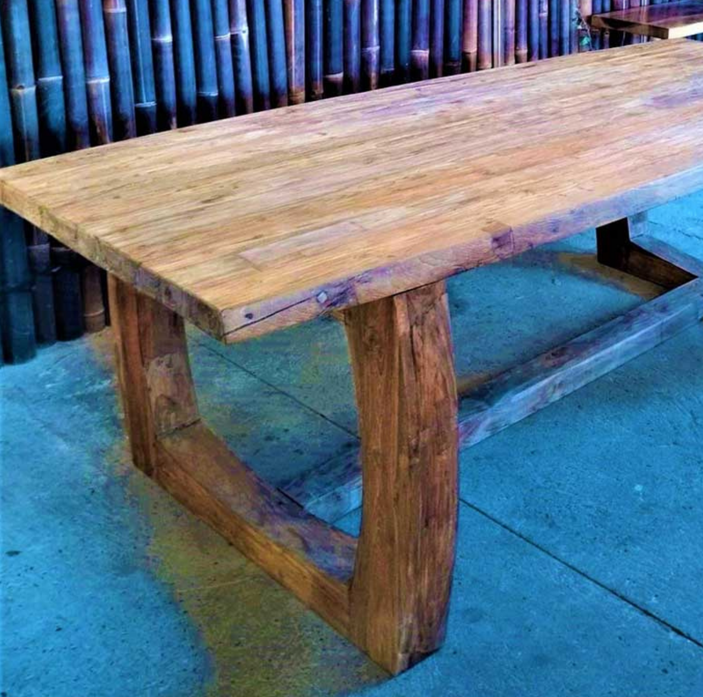 Table en Teck Design ARCH 290x110 cm